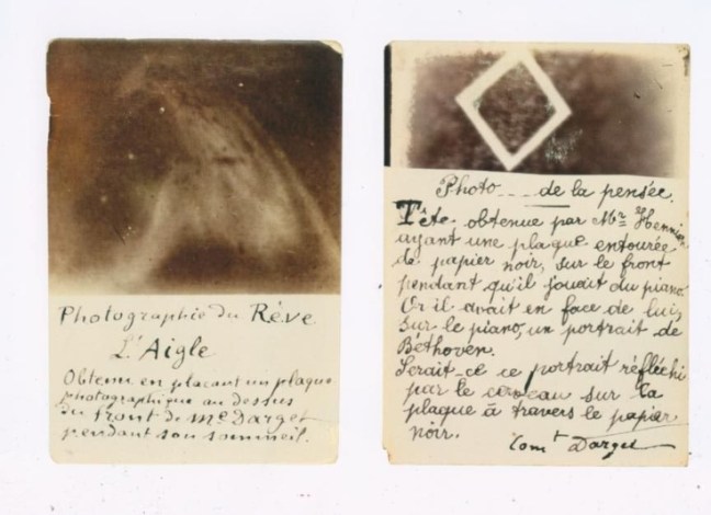 Louis Darget's photographs.